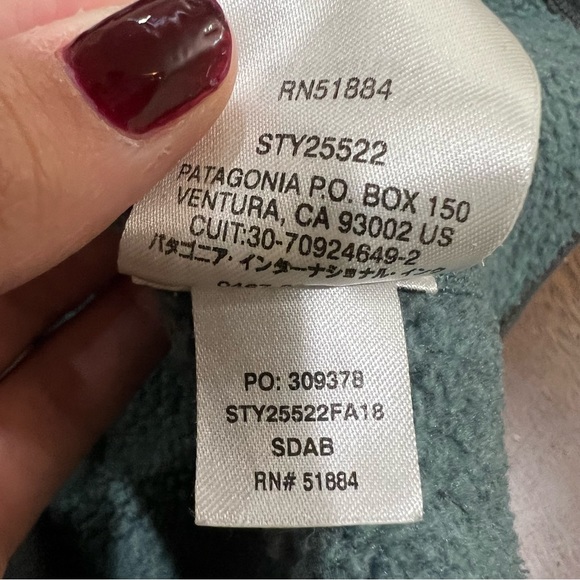 Patagonia Better Sweater 1/4-Zip Fleece Size Small - Picture 8 of 10